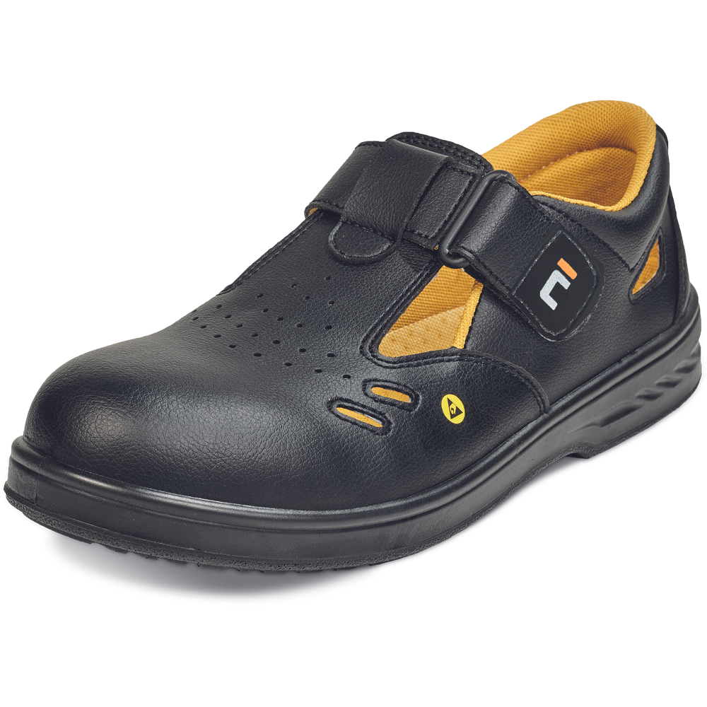 Raven_esd_negru Sandale Raven ESD S1 SRC - negru