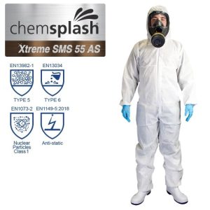 Combinezon Chemsplash Xtreme SMS 55 Anti-Static Type 5/6